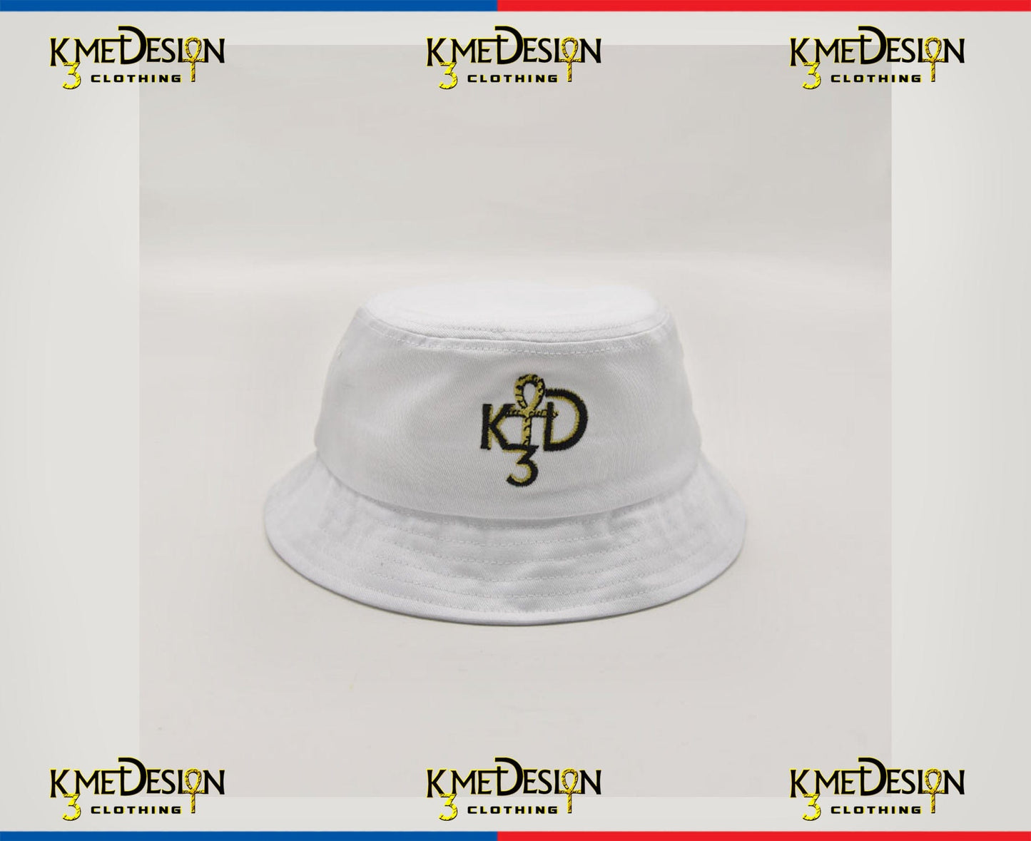 K3D | White Bucket Hat