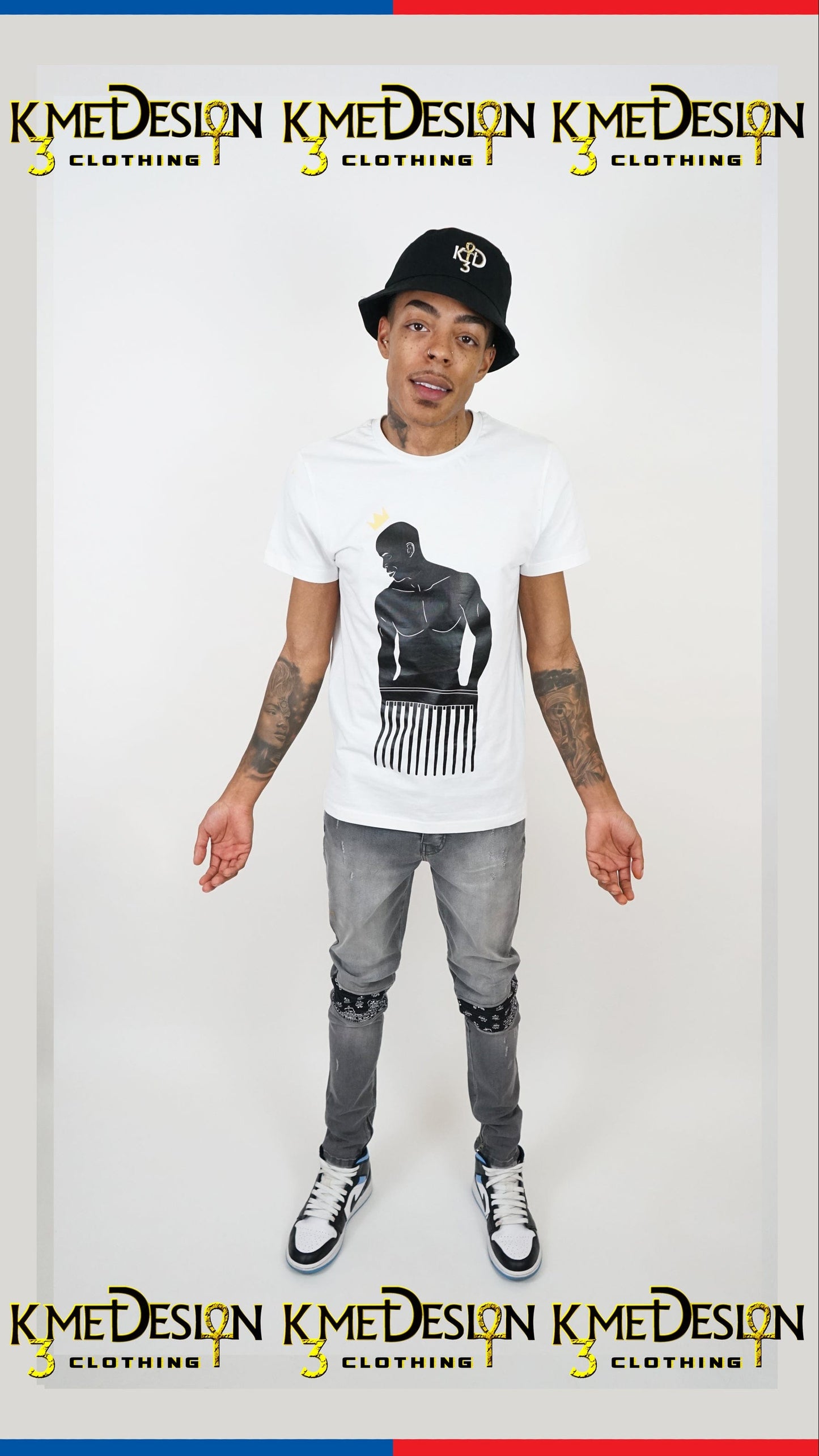 Men's | Cultured King T-Shirt – White (Unisex)