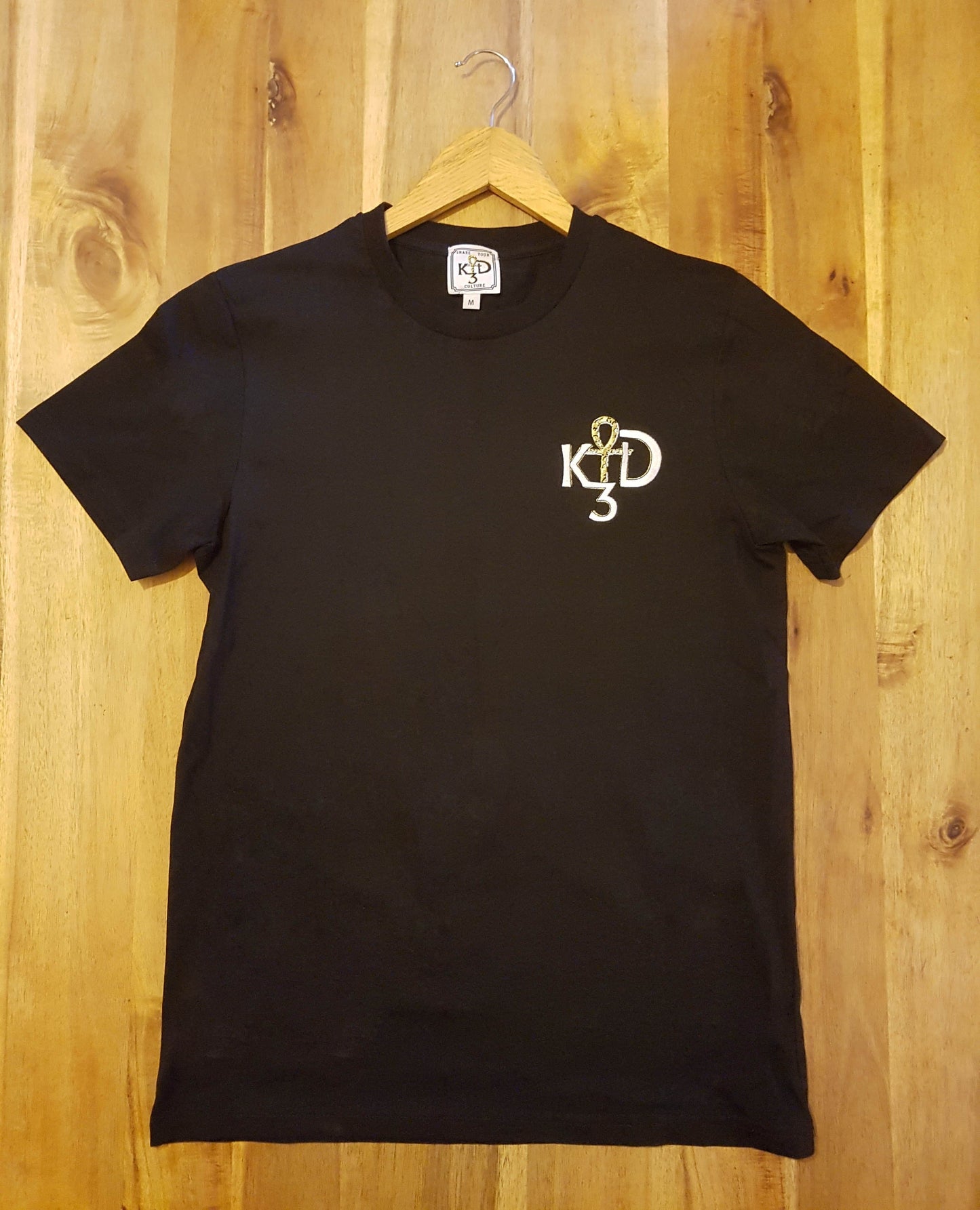 Men's K3D Logo T-Shirt – Black (Unisex)