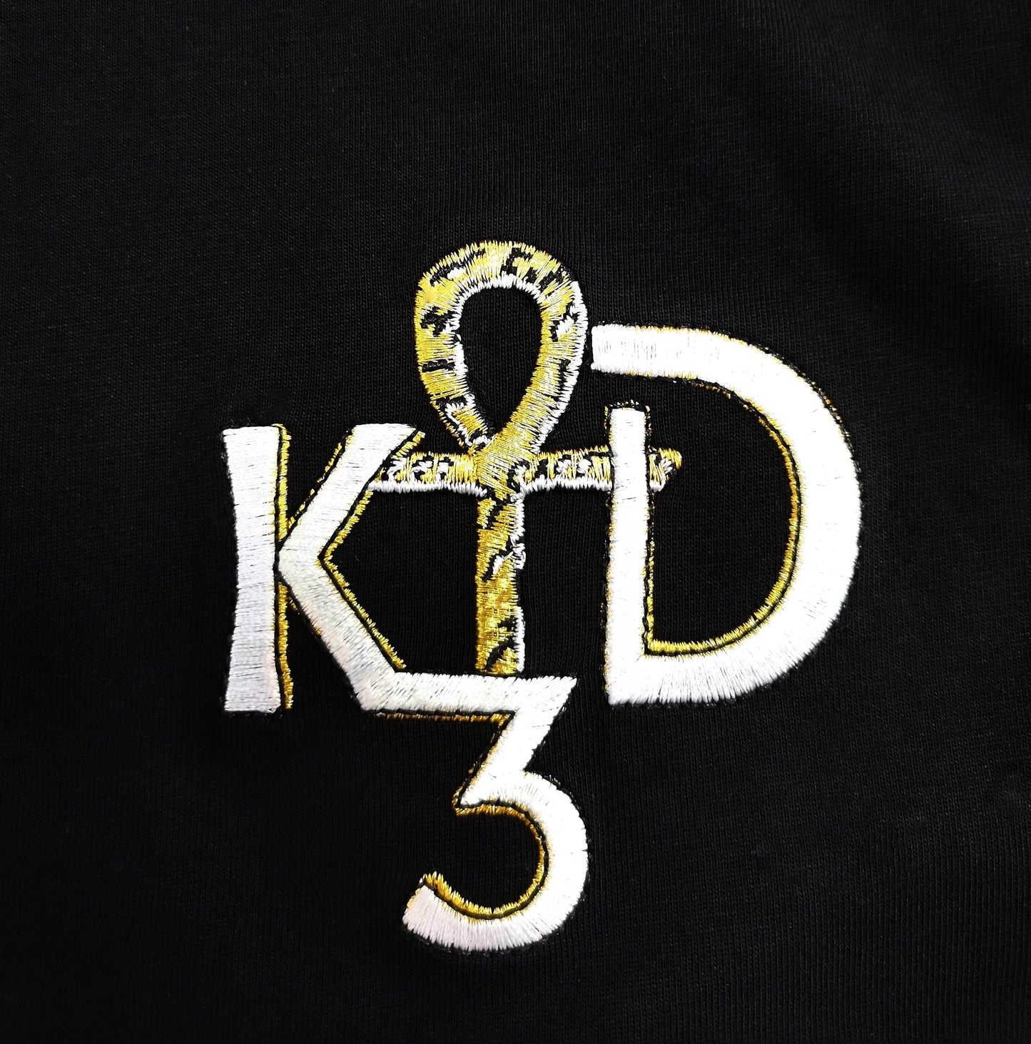 Women's K3D Logo T-Shirt – Black (Unisex)